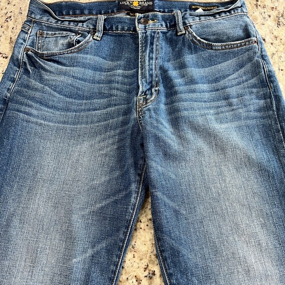 Lucky Brand Men's Straight Jeans - Blue - Picture 9 of 10